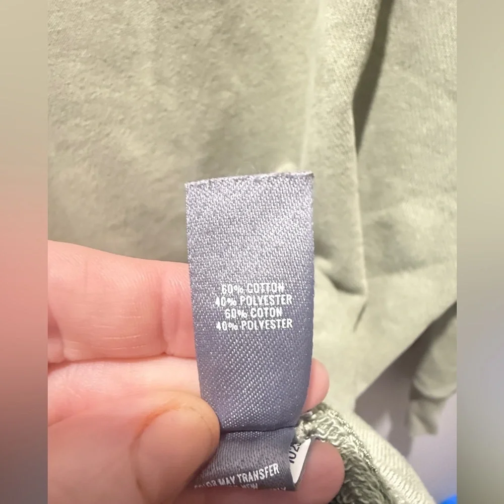 Aerie City Raw Cut Oversized Crew - Picture 5 of 6